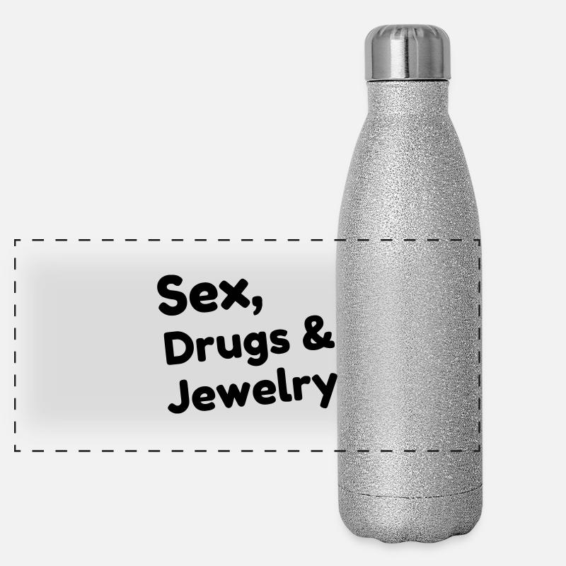 bijoutier / bijou / diamant / bijoutière Gourde isotherme panoramique pailletée 500 ml