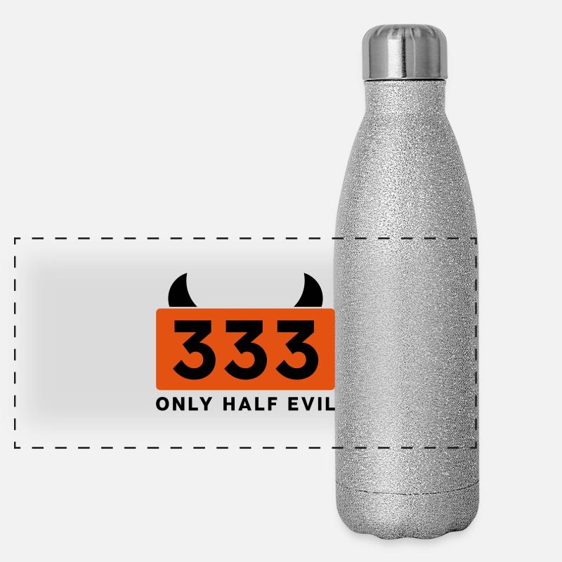 333 ONLY HALF EVIL Panoramic Glitter Thermal Bottle 500 ml