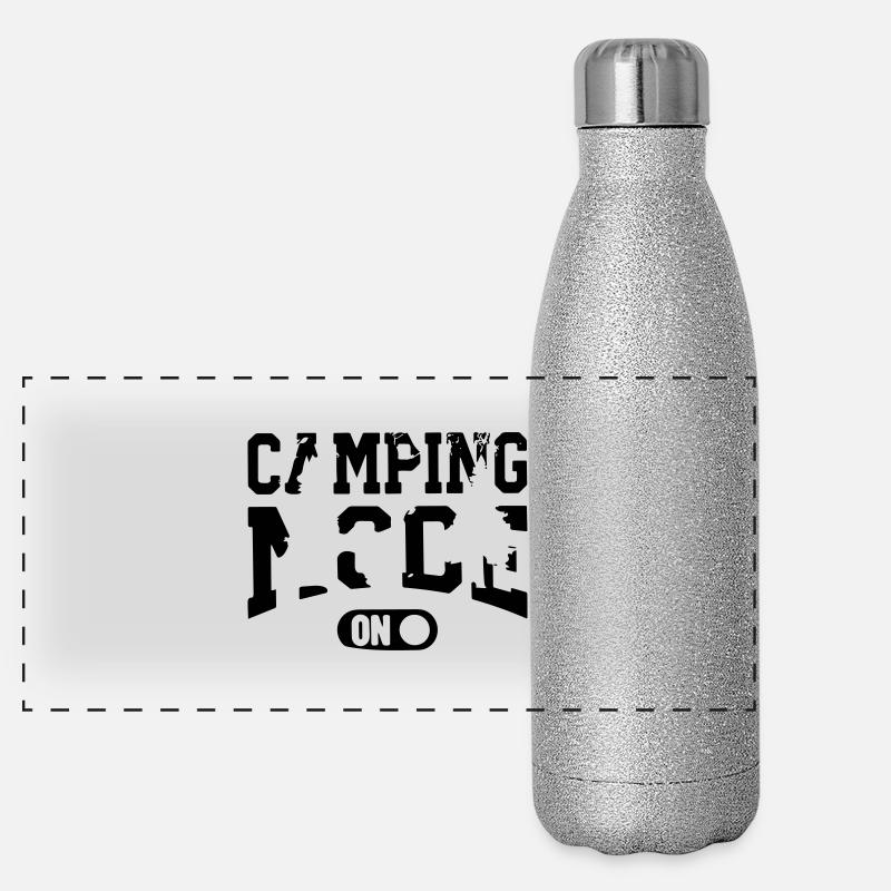 Camping-Modus Panorama Glitzer Isolierflasche 500 ml