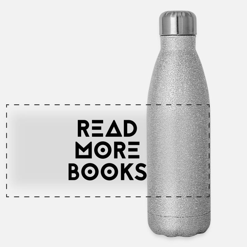 READ MORE BOOKS Panorama Glitzer Isolierflasche 500 ml