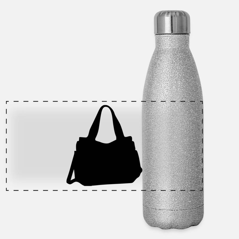 sac à main Gourde isotherme panoramique pailletée 500 ml