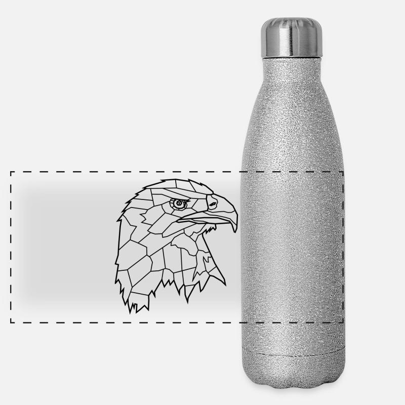 Eagle Art Ligne Gourde isotherme panoramique pailletée 500 ml