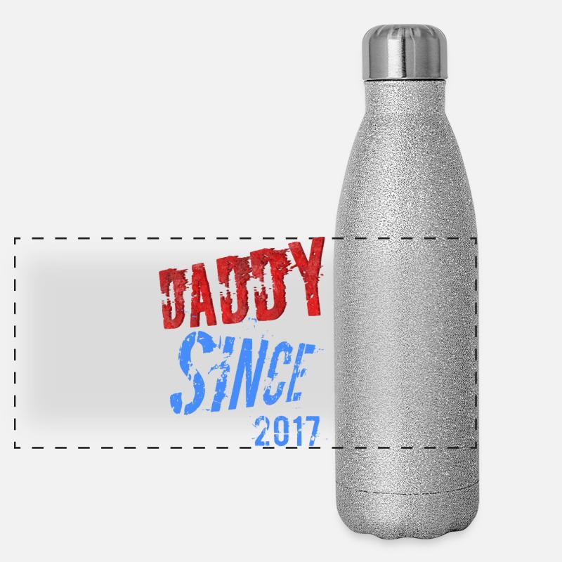DADY SINCE Panorama Glitzer Isolierflasche 500 ml