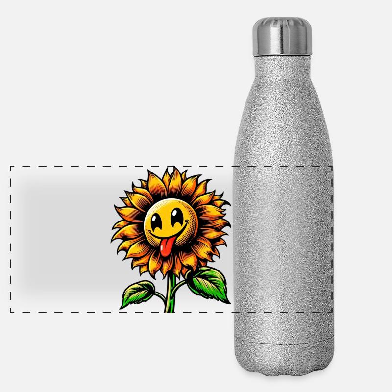 Tournesol Gourde isotherme panoramique pailletée 500 ml