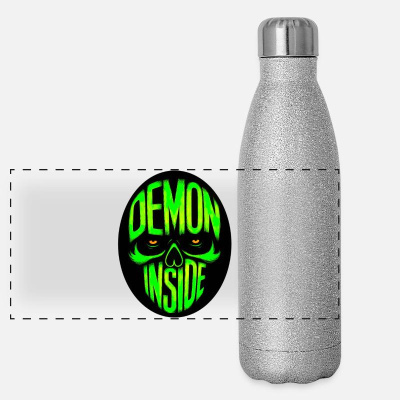 Demon inside Panoramic Glitter Thermal Bottle 500 ml