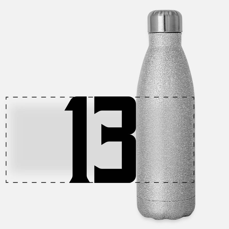 13 Gourde isotherme panoramique pailletée 500 ml