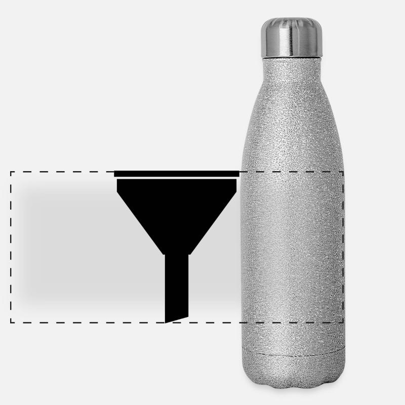 Funnel Panoramic Glitter Thermal Bottle 500 ml
