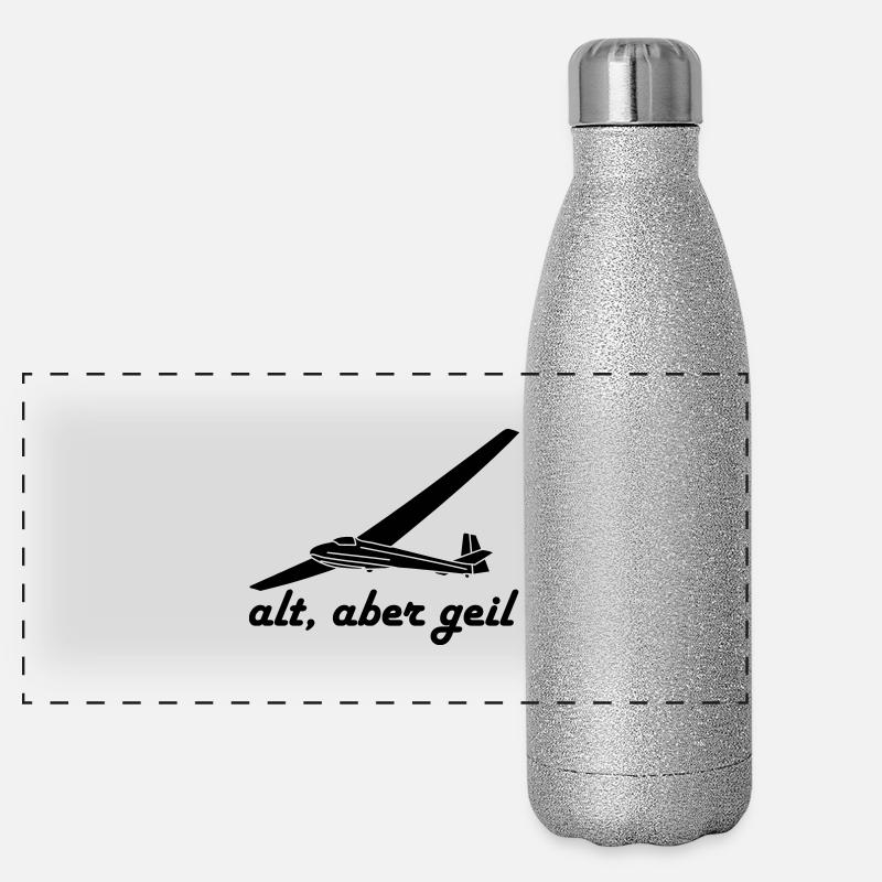 altabergeil ka8 Panorama Glitzer Isolierflasche 500 ml
