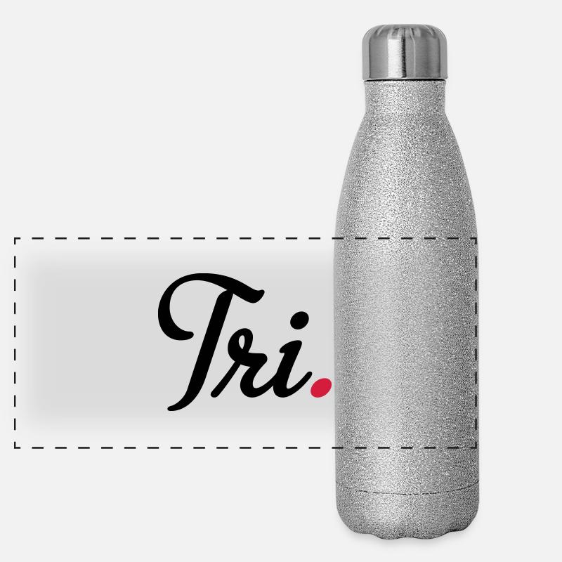 triathlon Panoramic Glitter Thermal Bottle 500 ml