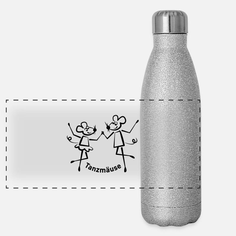 Tanzmaus Panoramic Glitter Thermal Bottle 500 ml