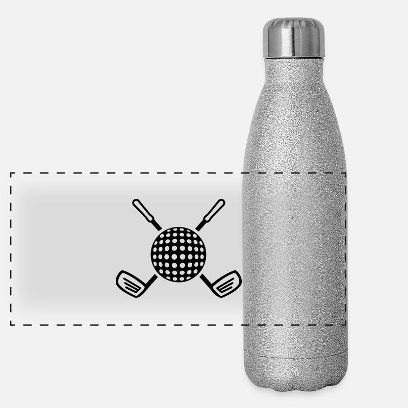 golf_sport_f1 Gourde isotherme panoramique pailletée 500 ml