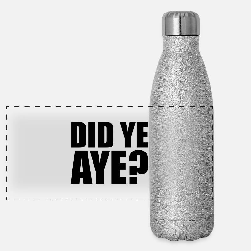 did ye aye Panorama Glitzer Isolierflasche 500 ml