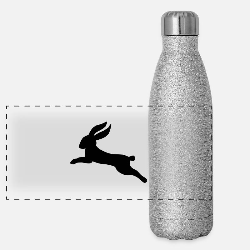 Bunny Panoramic Glitter Thermal Bottle 500 ml