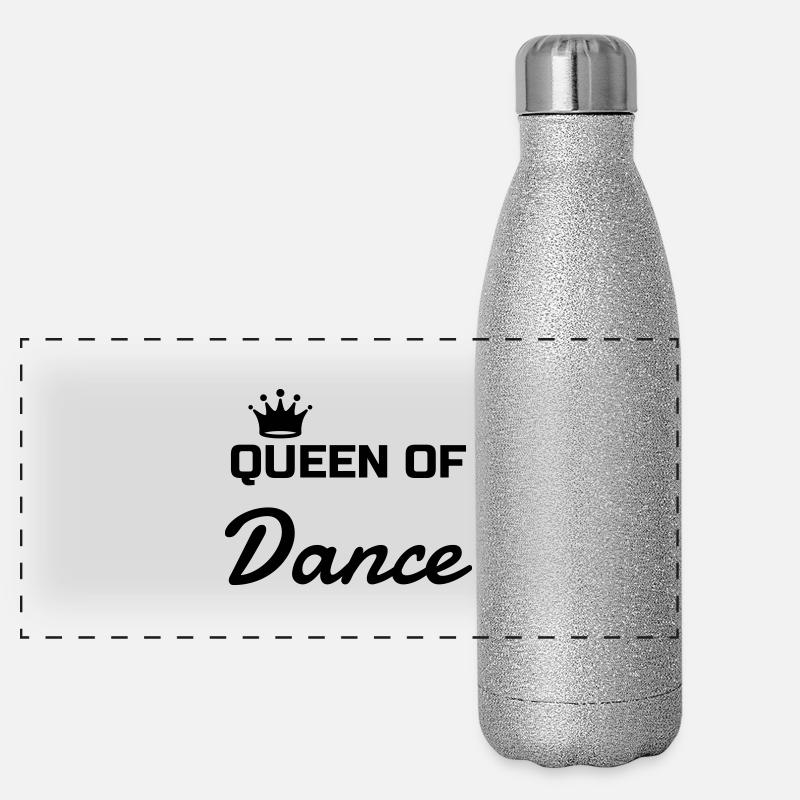 Tanz Musik Tänzer Ballett Oper Panorama Glitzer Isolierflasche 500 ml