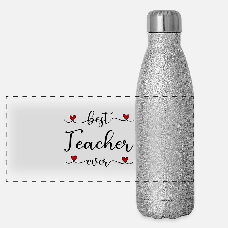 Lehrer Panorama Glitzer Isolierflasche 500 ml