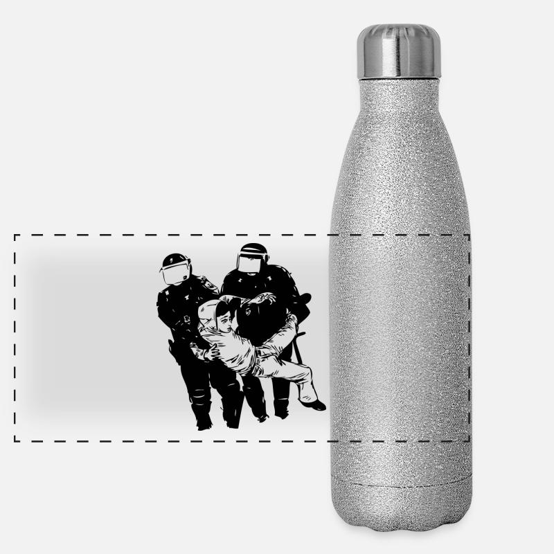 ACAB Panorama Glitzer Isolierflasche 500 ml