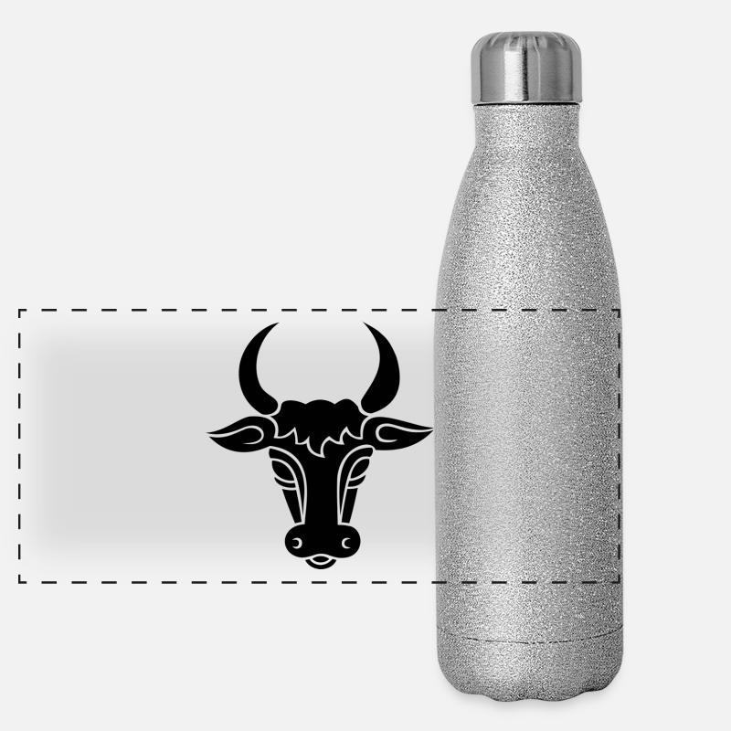 bull Panoramic Glitter Thermal Bottle 500 ml