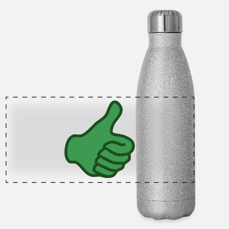 thumbs up Panoramic Glitter Thermal Bottle 500 ml