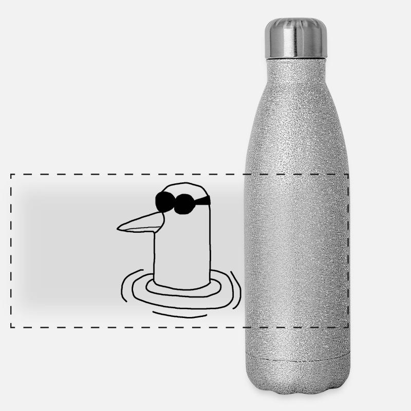 canard Gourde isotherme panoramique pailletée 500 ml