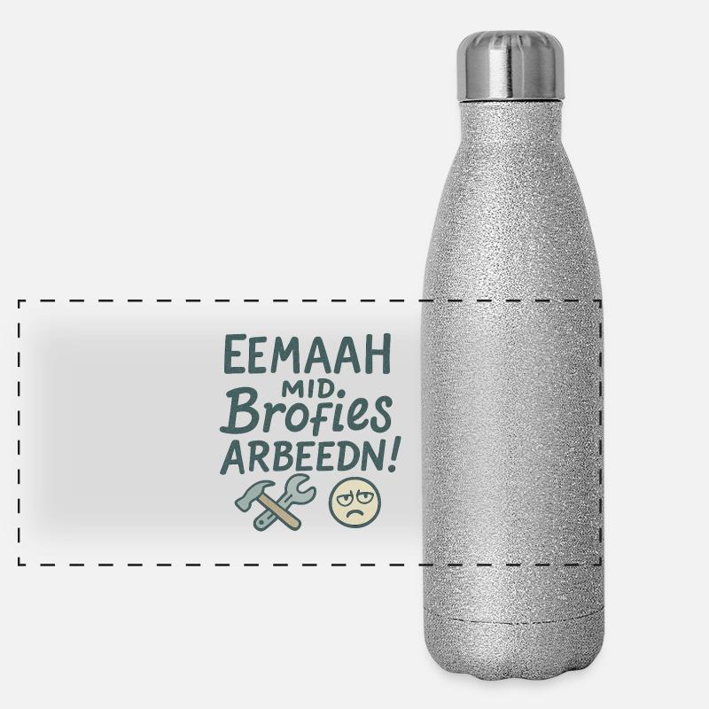 Eemaah_mid_Brofies_Arbeedn Panorama Glitzer Isolierflasche 500 ml