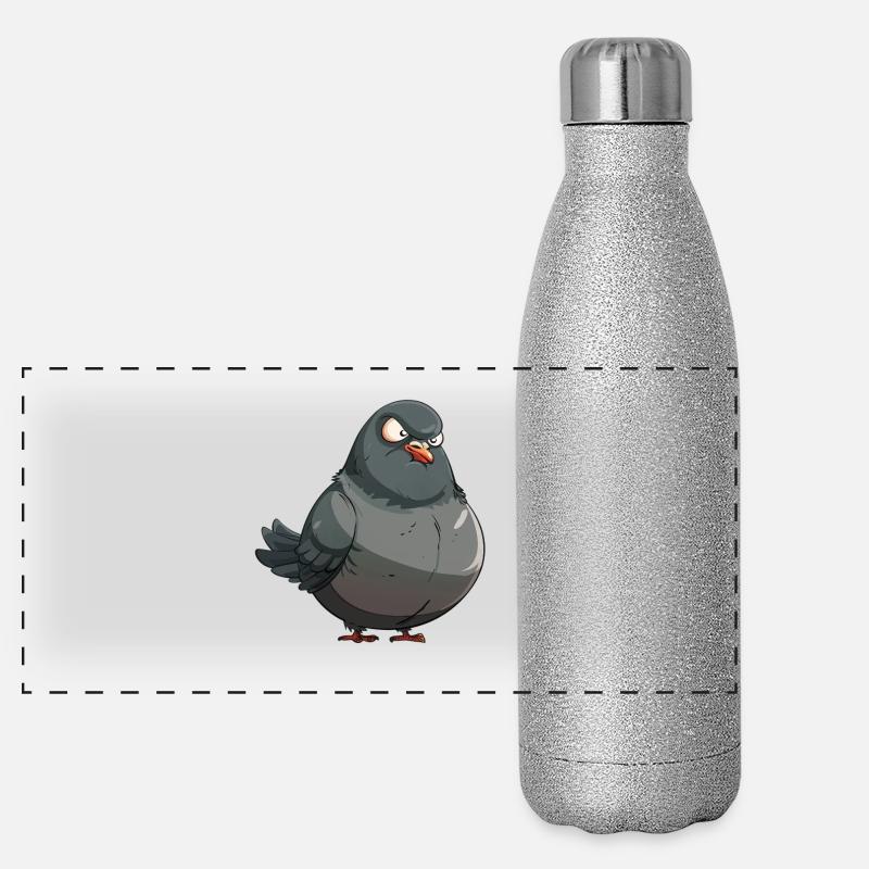 Grim Dove Gourde isotherme panoramique pailletée 500 ml