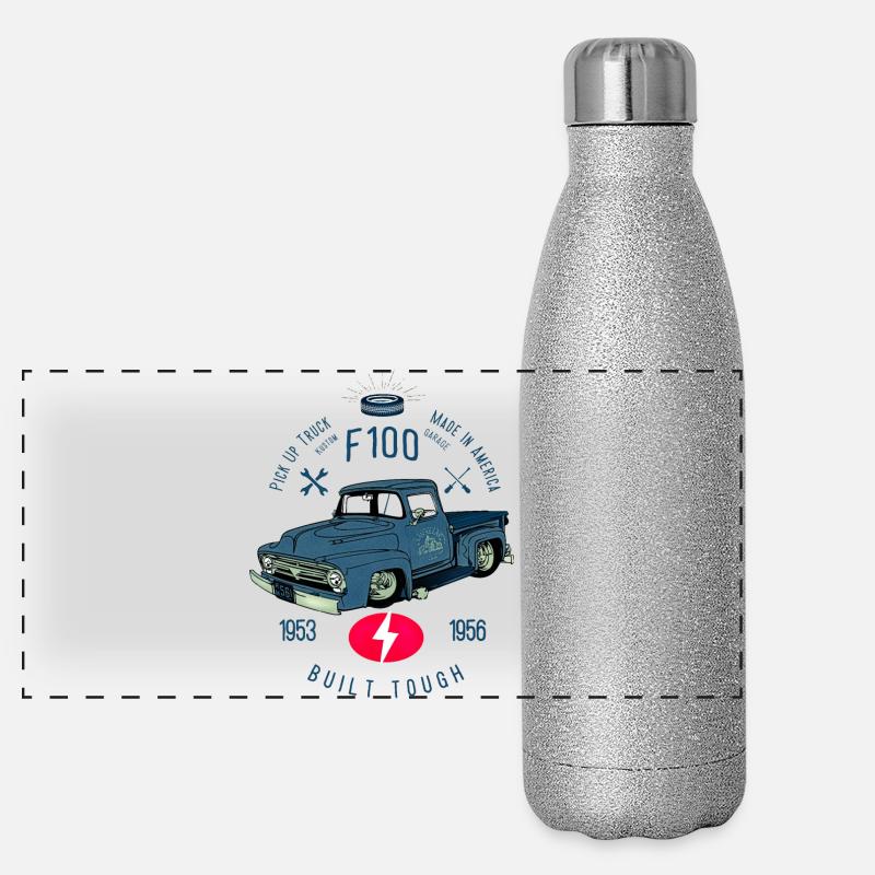 F100 Built Tough Panoramic Glitter Thermal Bottle 500 ml