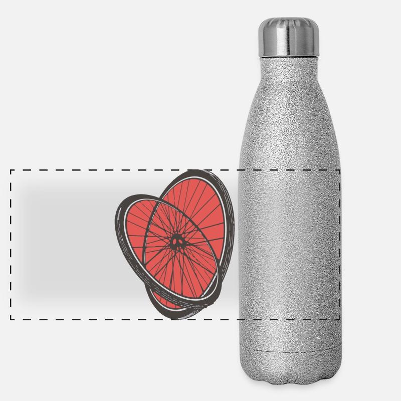 Das ist Amore Panorama Glitzer Isolierflasche 500 ml