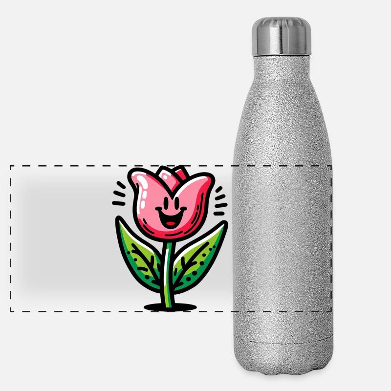 Tulip Panoramic Glitter Thermal Bottle 500 ml