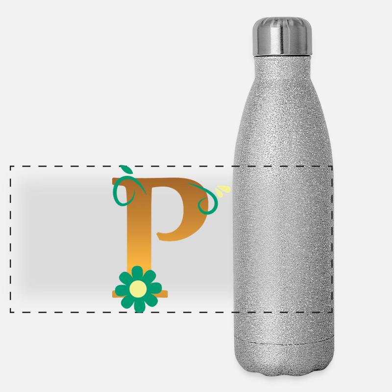 P Gourde isotherme panoramique pailletée 500 ml