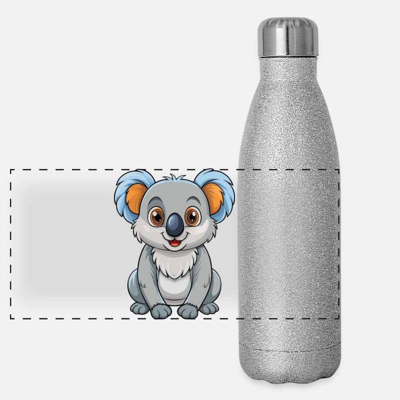 Panorama Glitzer Isolierflasche 500 ml