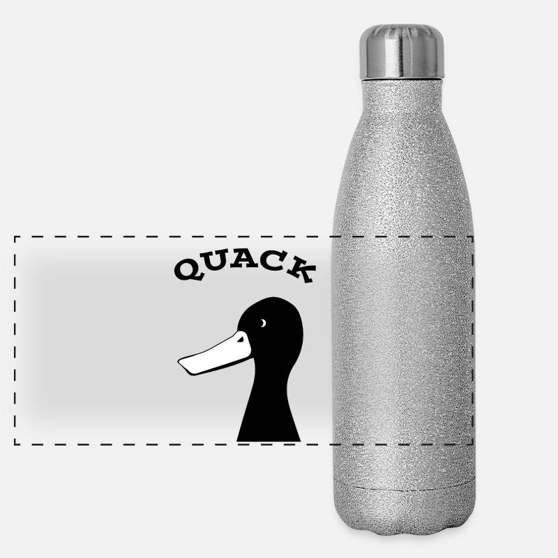 Canard Gourde isotherme panoramique pailletée 500 ml