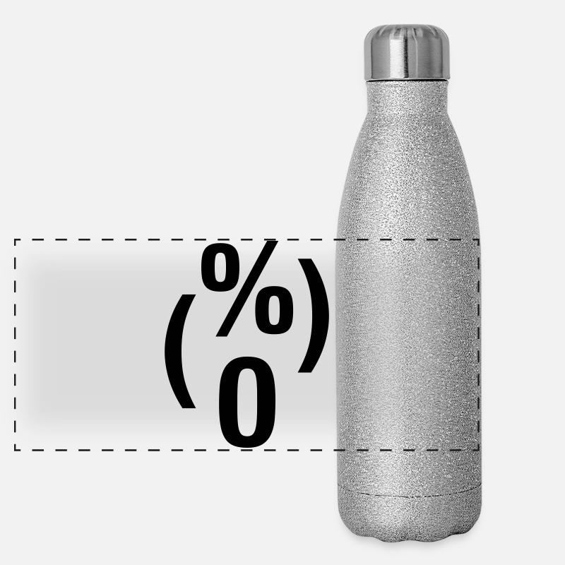 The Scream - Edvard Munch Panoramic Glitter Thermal Bottle 500 ml