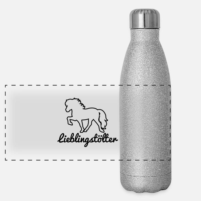 lieblingstoelter Panorama Glitzer Isolierflasche 500 ml