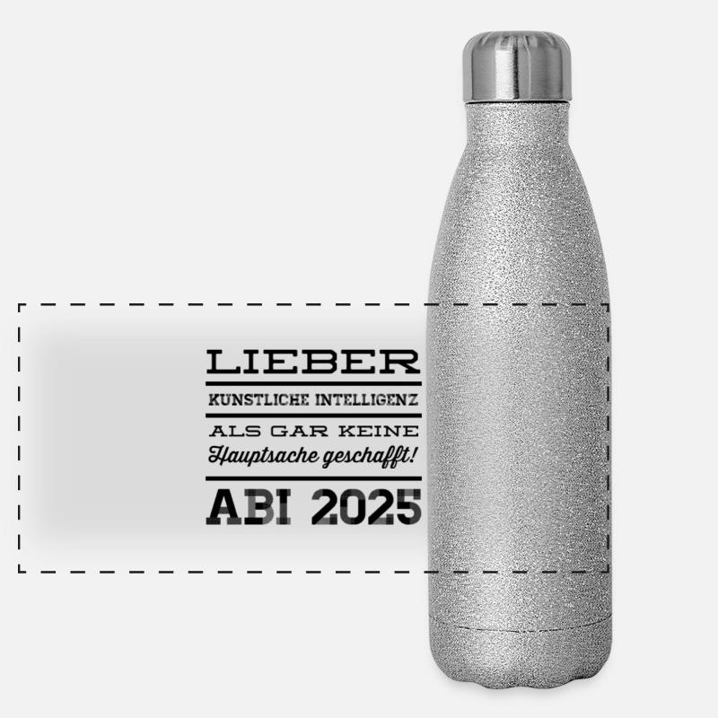 Prix de fin d’études 2025 Gourde isotherme panoramique pailletée 500 ml