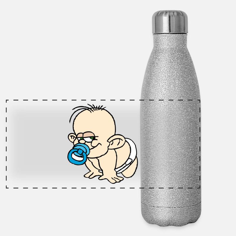 baby Panoramische glitter thermosfles 500 ml