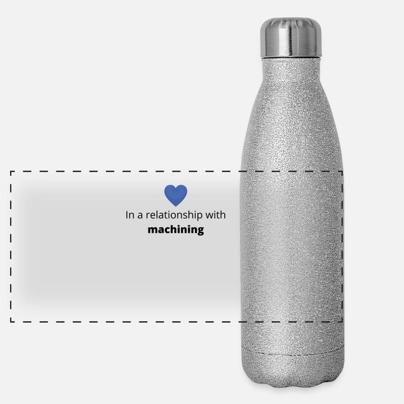 gift single taken relationship with machining Panorama Glitzer Isolierflasche 500 ml