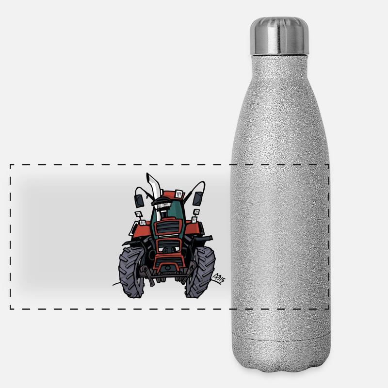 Fall Panorama Glitzer Isolierflasche 500 ml