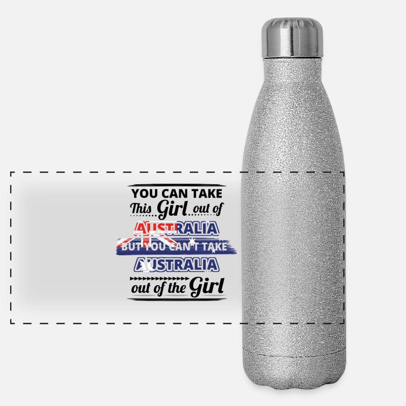 Take out gift dear origin girl AUSTRALI Panoramic Glitter Thermal Bottle 500 ml
