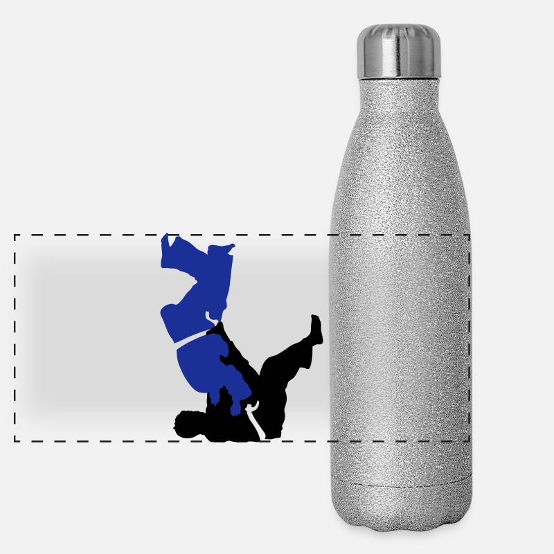 Judo Panorama Glitzer Isolierflasche 500 ml