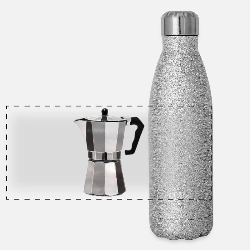 Panorama Glitzer Isolierflasche 500 ml