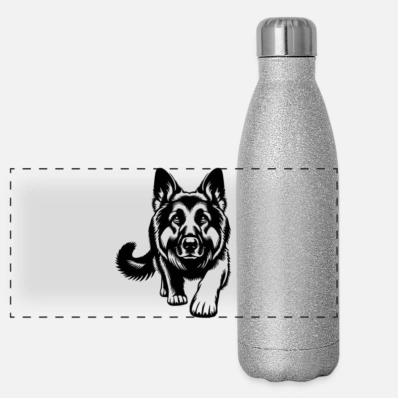 Berger allemand Gourde isotherme panoramique pailletée 500 ml