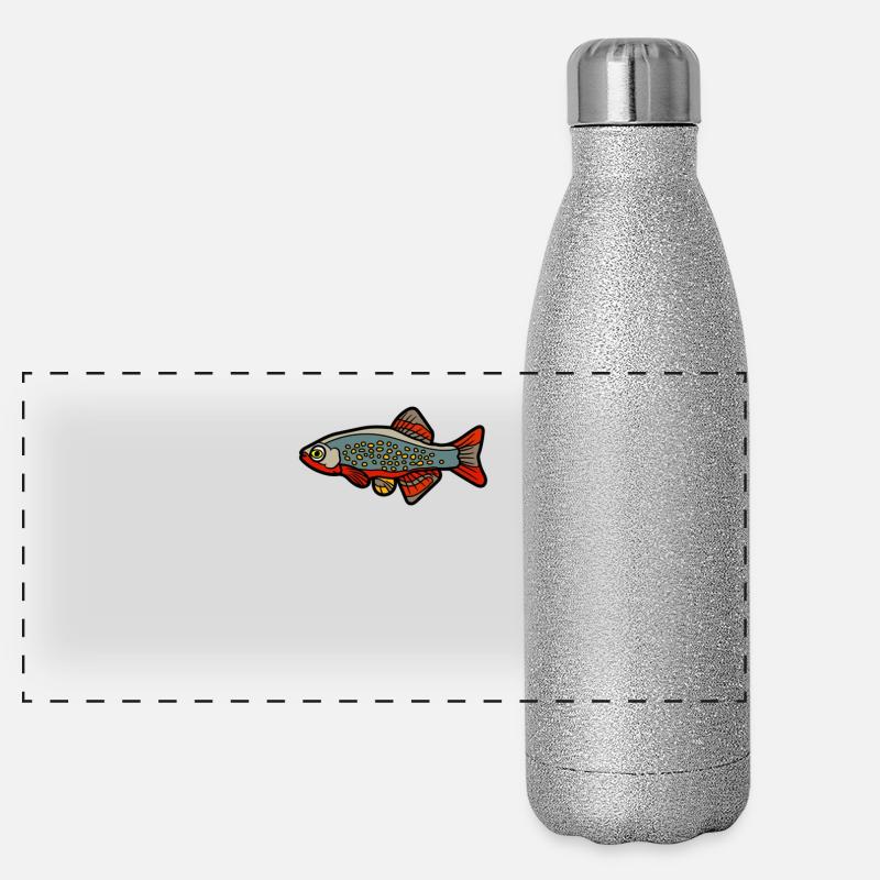 Aktiver Danio Panorama Glitzer Isolierflasche 500 ml