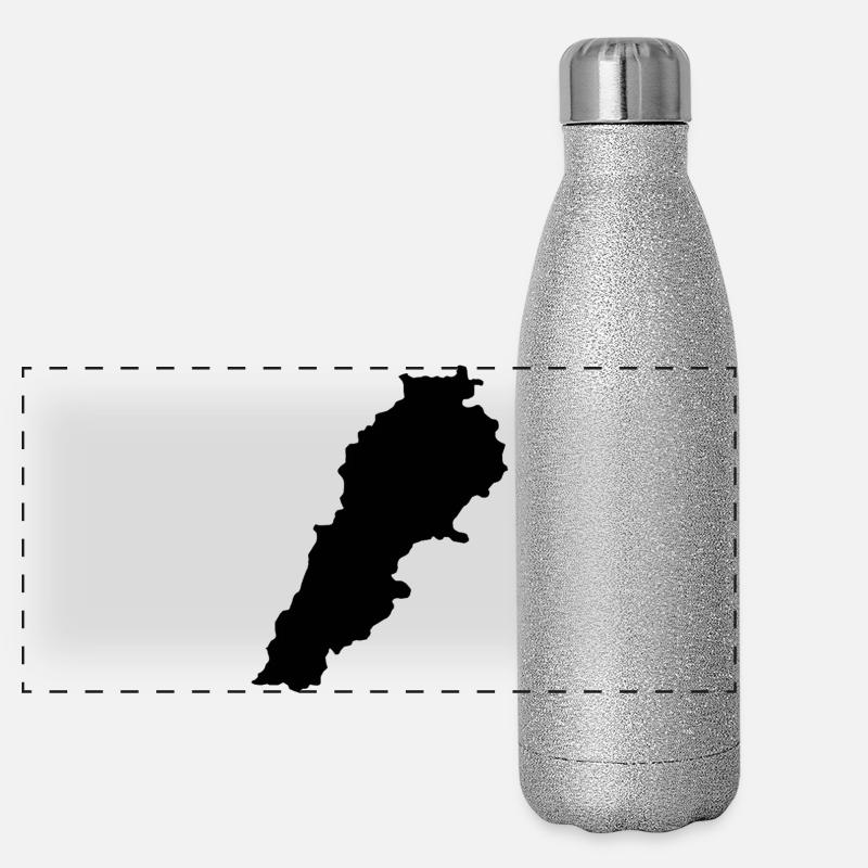 Panorama Glitzer Isolierflasche 500 ml