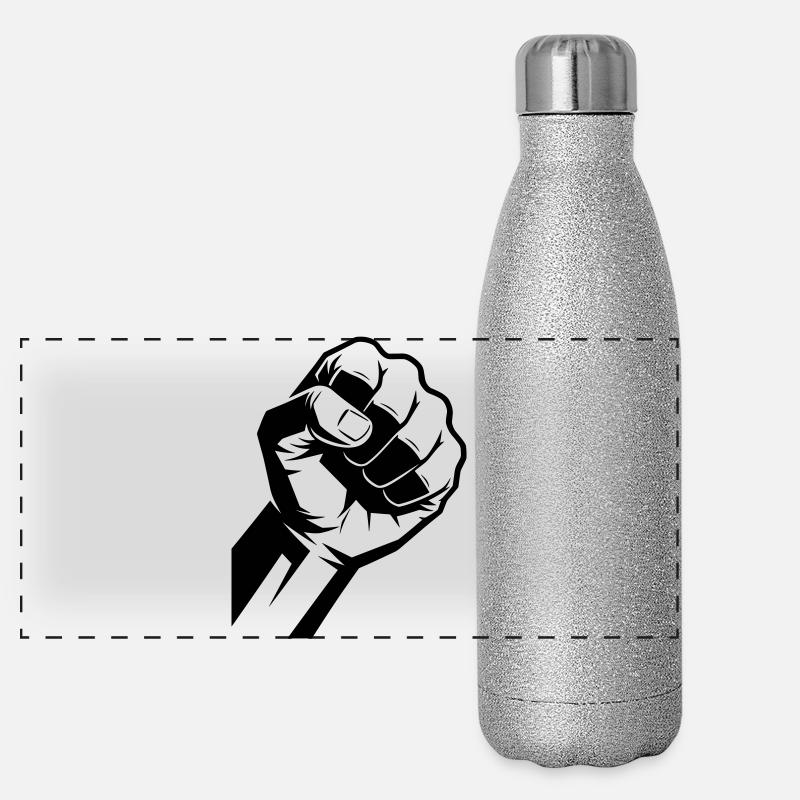 Faust Panorama Glitzer Isolierflasche 500 ml