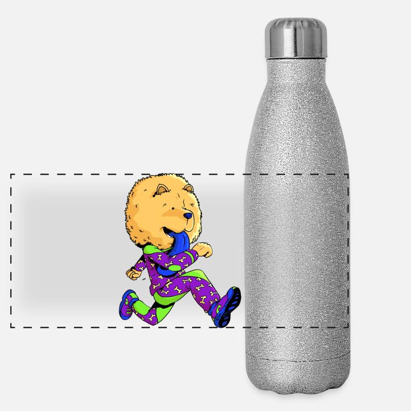 Panorama Glitzer Isolierflasche 500 ml