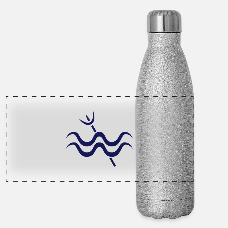Wassermann Panorama Glitzer Isolierflasche 500 ml