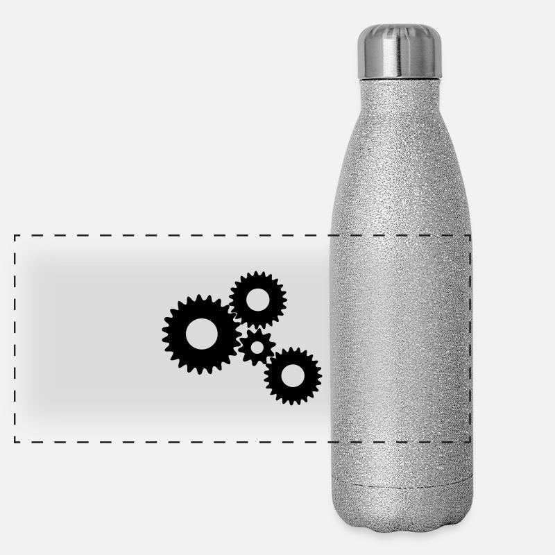 Gear for you / UK Panorama Glitzer Isolierflasche 500 ml