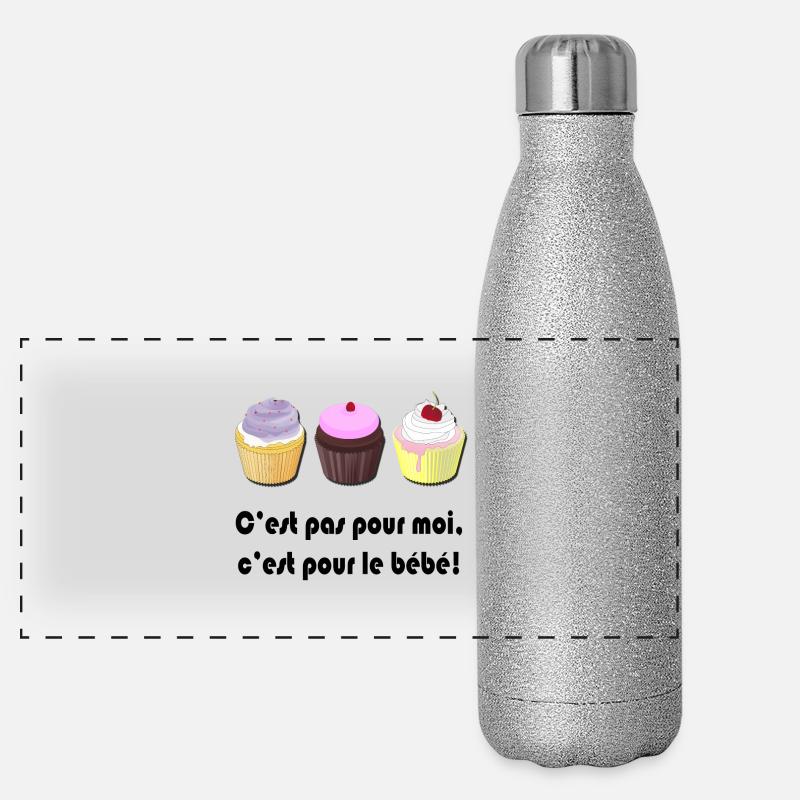 pour le bébé Gourde isotherme panoramique pailletée 500 ml