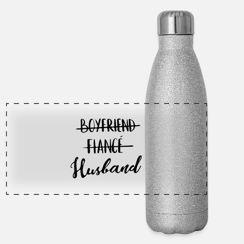 husband Panoramic Glitter Thermal Bottle 500 ml