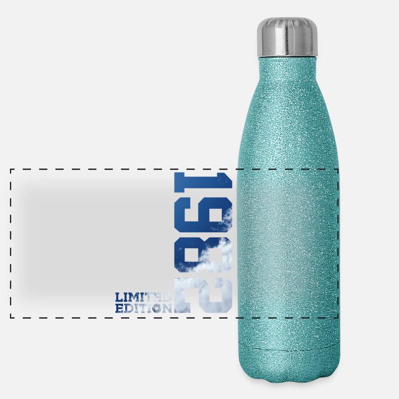 ÉDITION LIMITÉE 44E ANNIVERSAIRE 1982 Gourde isotherme panoramique pailletée 500 ml